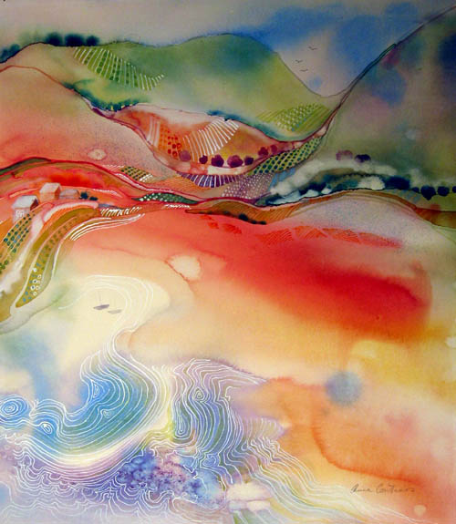 Anna Continos watercolor